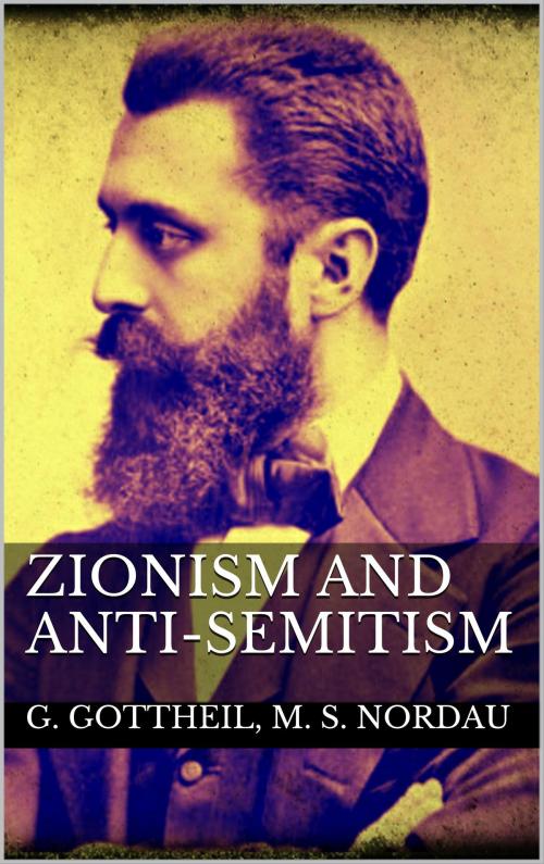 Cover of the book Zionism and Anti-Semitism by Gustav Gottheil, Books on Demand