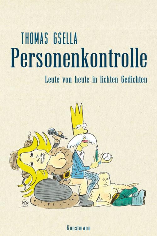 Cover of the book Personenkontrolle by Thomas Gsella, Verlag Antje Kunstmann