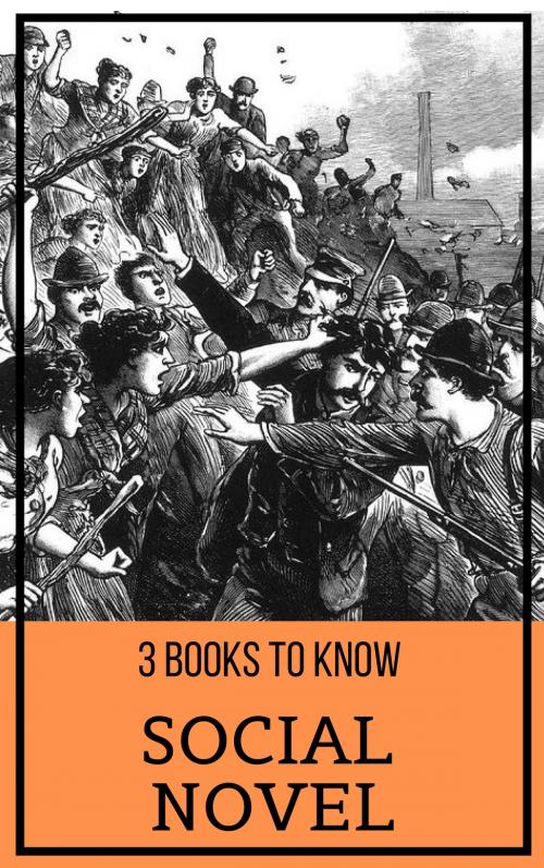 Cover of the book 3 books to know: Social Novel by Benjamin Disraeli, Victor Hugo, Émile Zola, Tacet Books