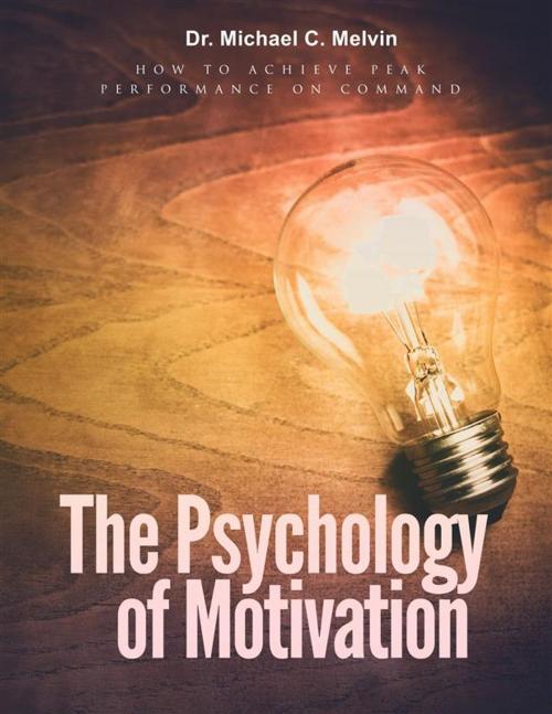 Cover of the book The Psychology Of Motivation by Dr. Michael C. Melvin, Dr. Michael C. Melvin