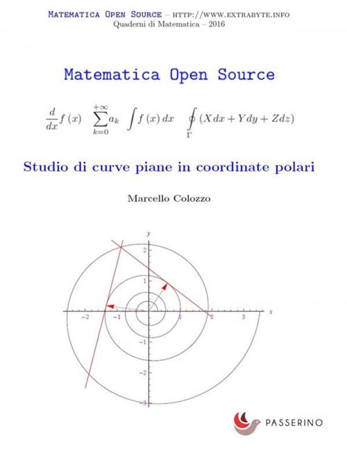 Cover of the book Studio di curve piane in coordinate polari by Marcello Colozzo, Passerino