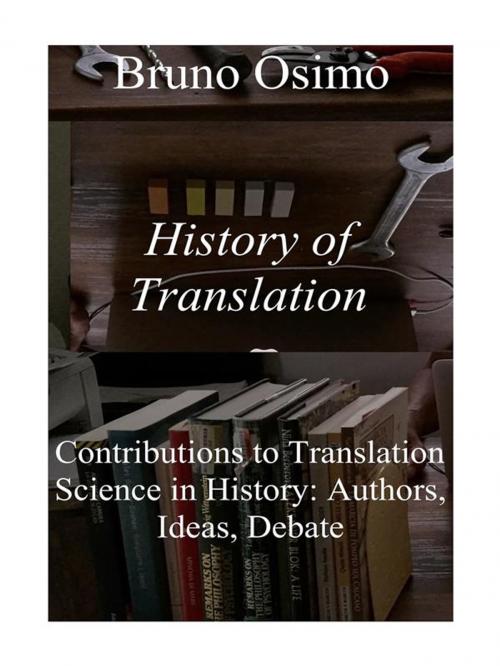 Cover of the book History of Translation by Bruno Osimo, Bruno Osimo