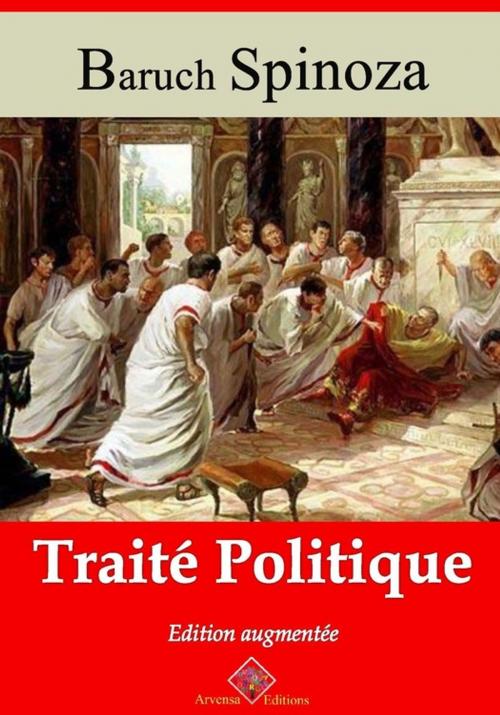 Cover of the book Traité politique – suivi d'annexes by Baruch Spinoza, Arvensa Editions