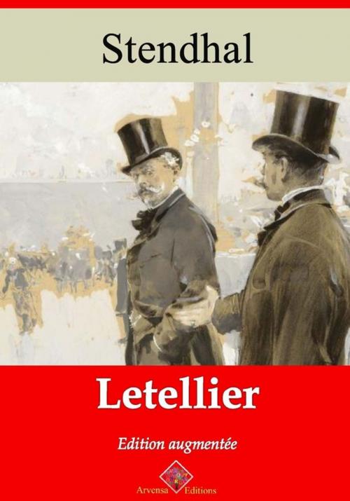 Cover of the book Letellier – suivi d'annexes by Stendhal, Arvensa Editions
