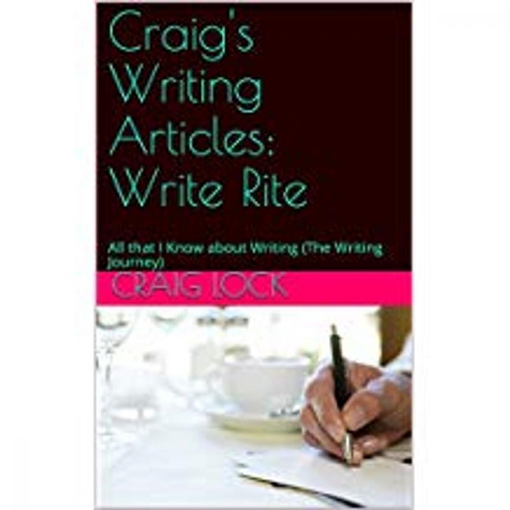 Big bigCover of Craig's Writing Articles