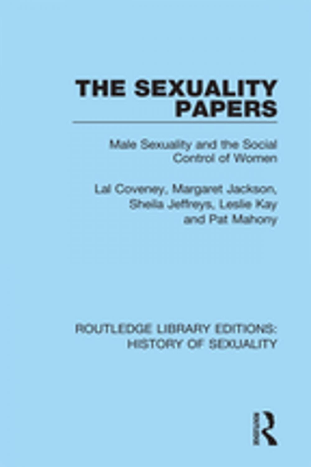 Big bigCover of The Sexuality Papers
