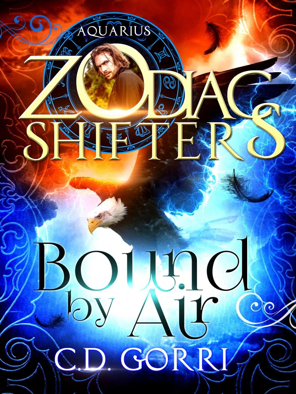 Big bigCover of Bound By Air: A Zodiac Shifters Book: Paranormal Romance: Aquarius (Wardens of Terra Book 1)