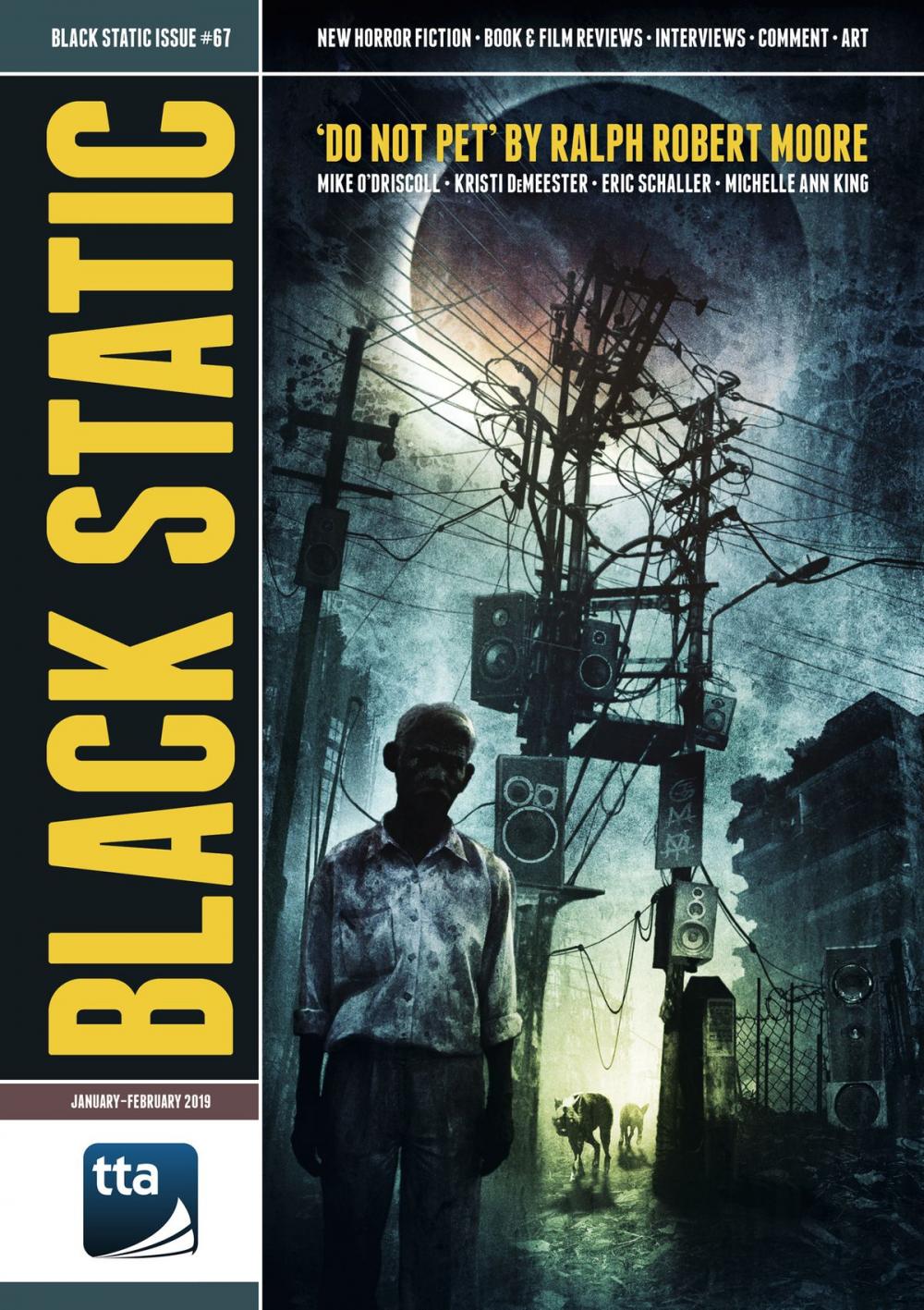 Big bigCover of Black Static #67 (January-February 2019)