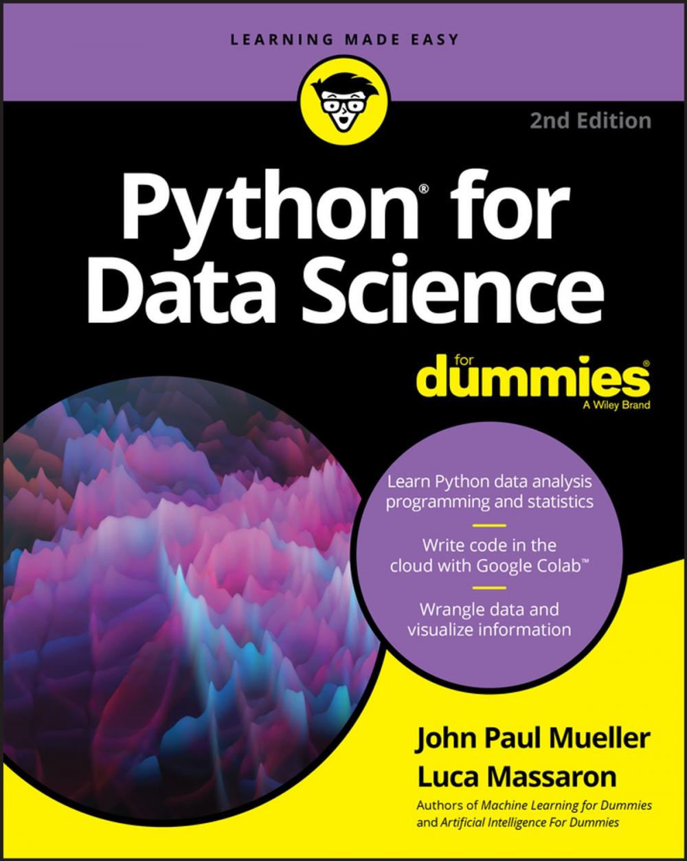 Big bigCover of Python for Data Science For Dummies