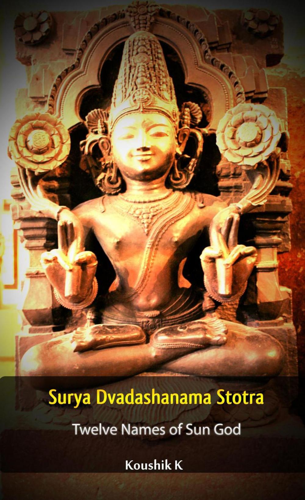 Big bigCover of Surya Dvadashanama Stotra : Twelve Names of Sun God