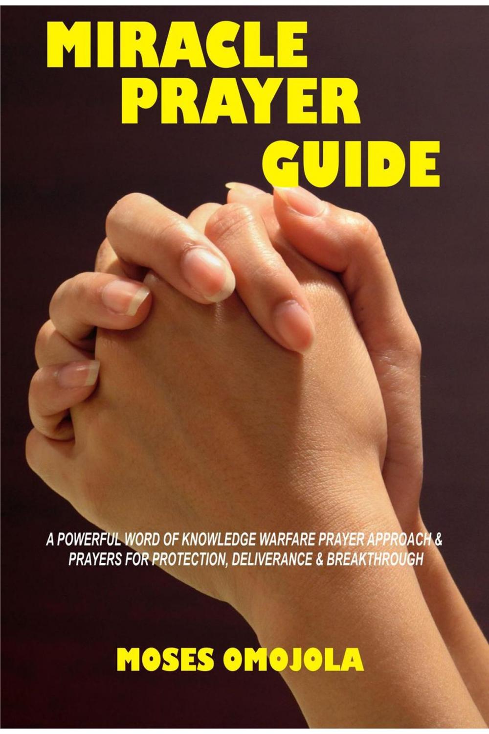 Big bigCover of Miracle Prayer Guide: A Powerful Word of Knowledge Warfare Prayer Approach & Prayers for Protection, Deliverance & Breakthrough