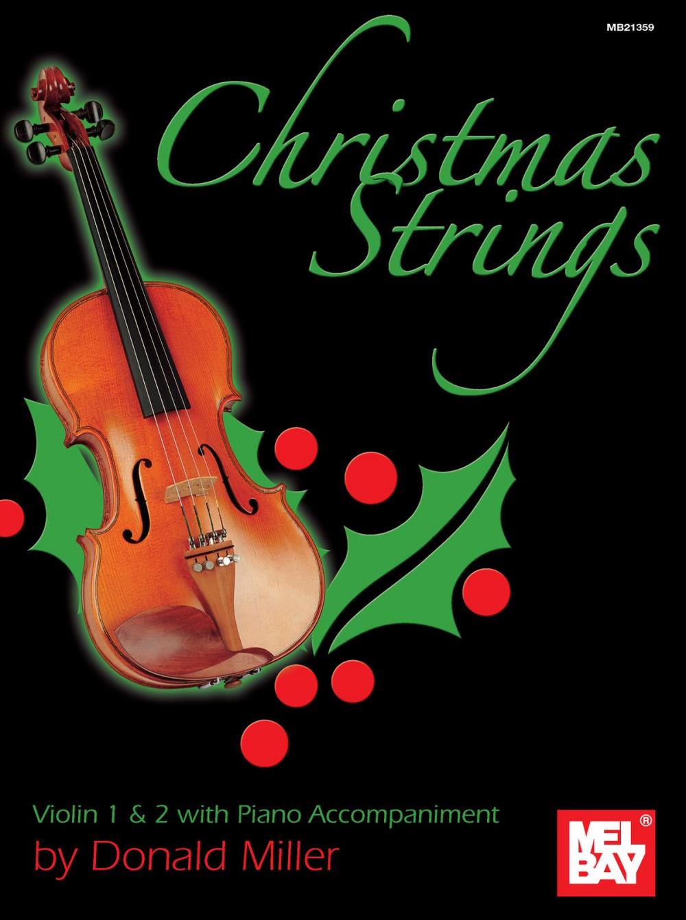 Big bigCover of Christmas Strings: Violin 1 & 2 With Piano Accompaniment