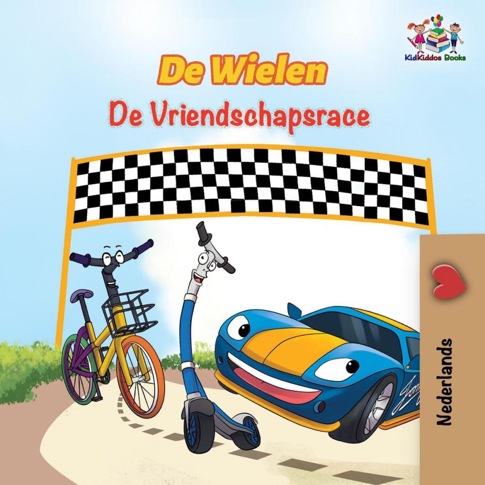 Big bigCover of De Wielen de Vriendschapsrace - The Friendship Race - Dutch Edition