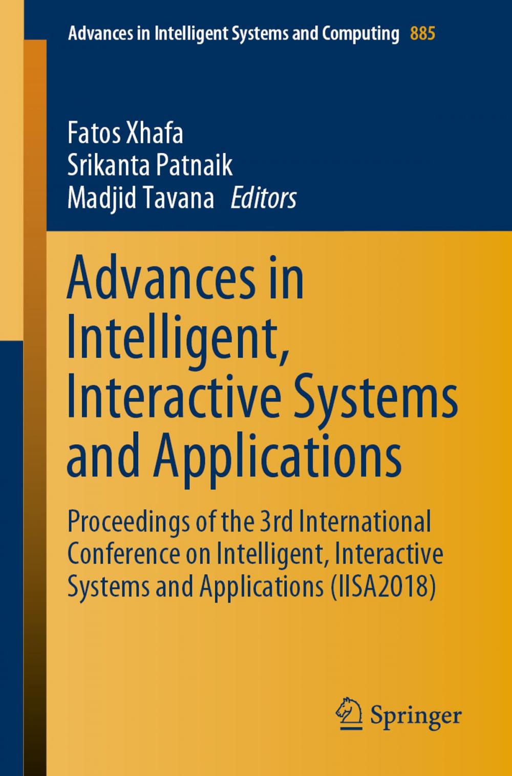 Big bigCover of Advances in Intelligent, Interactive Systems and Applications