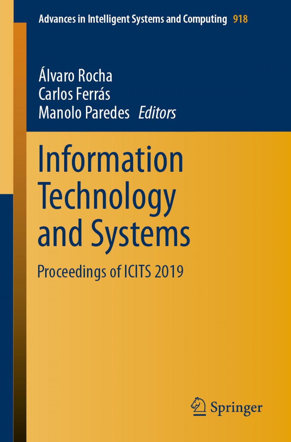 Big bigCover of Information Technology and Systems
