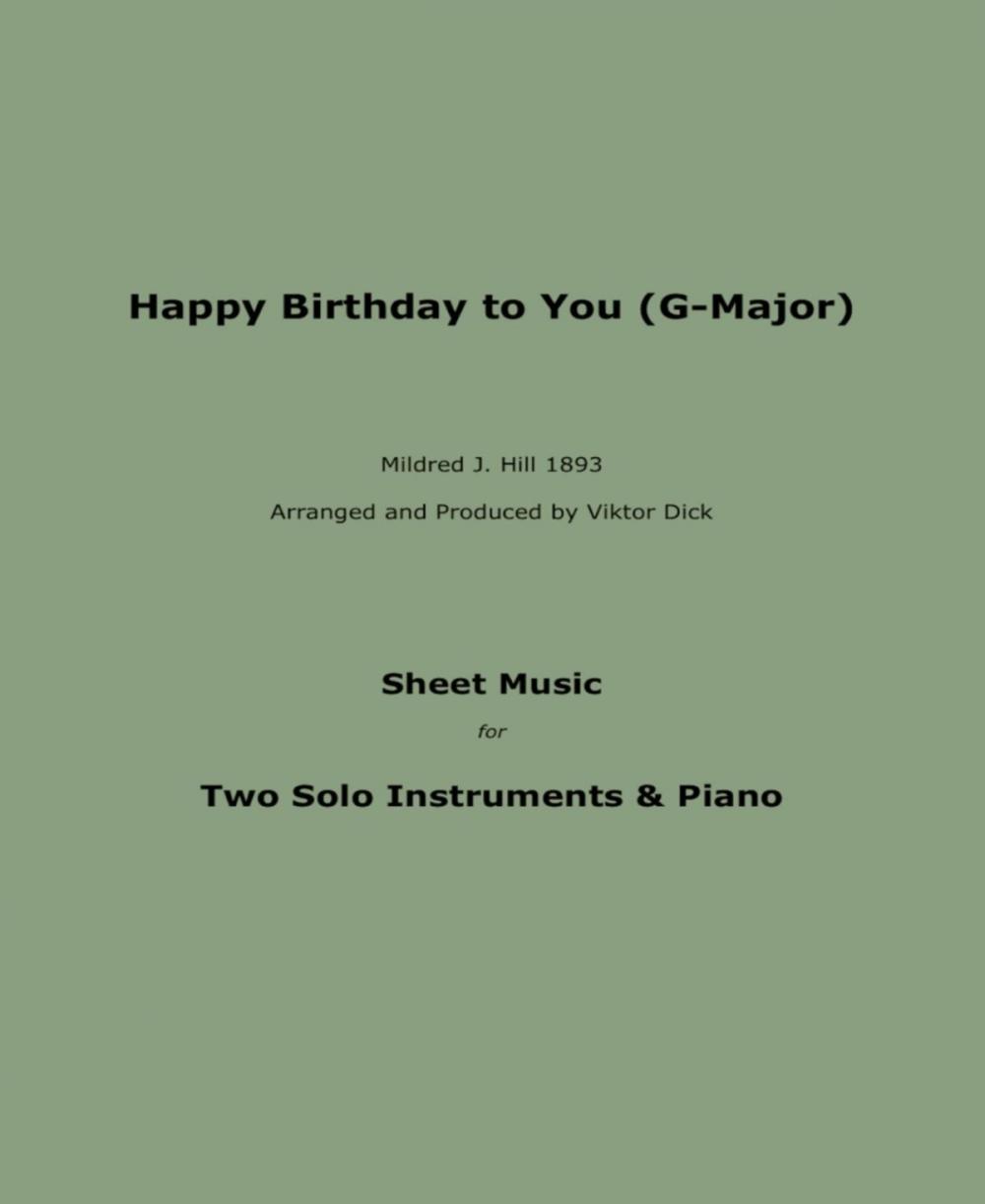 Big bigCover of Happy Birthday to You (Trio G-Major)