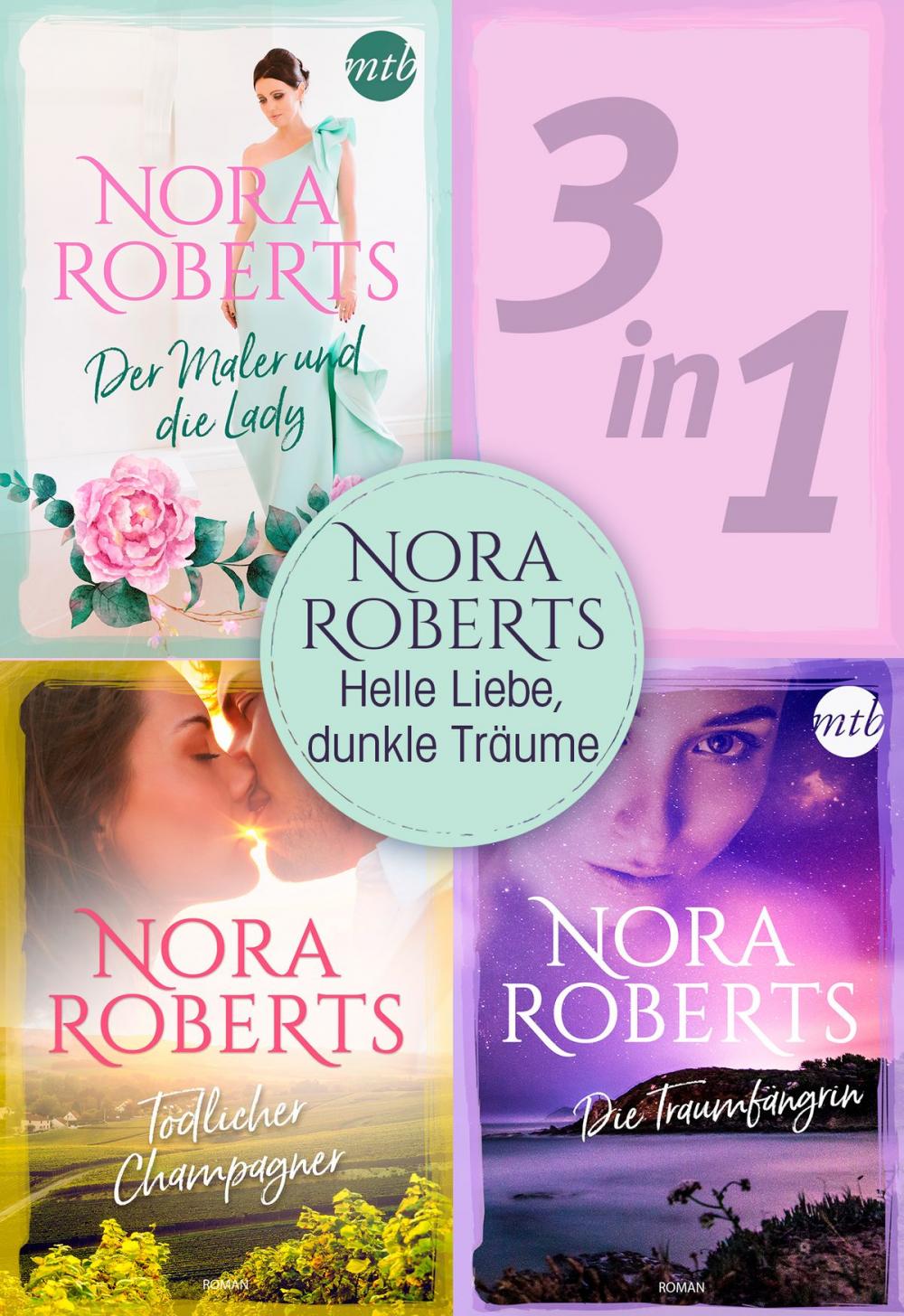 Big bigCover of Nora Roberts - Helle Liebe, dunkle Träume (3in1)