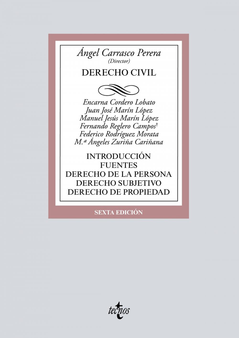 Big bigCover of Derecho Civil