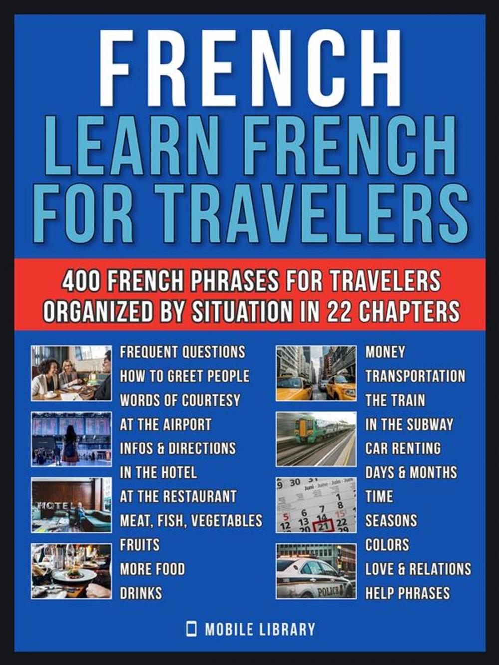 Big bigCover of French - Learn French for Travelers