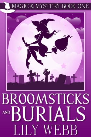 Cover of the book Broomsticks and Burials by M.R. Miller