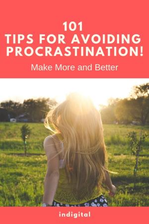Cover of the book 101 Tips For Avoiding Procrastination by Greg Webb