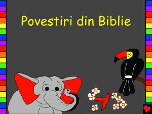 Cover of the book Povestiri din Biblie by Российское Библейское Общество