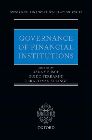 Cover of the book Governance of Financial Institutions by Andrej Petrovic, Ivana Petrovic