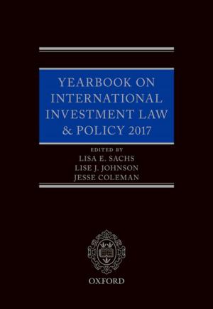 Cover of Yearbook on International Investment Law & Policy 2017