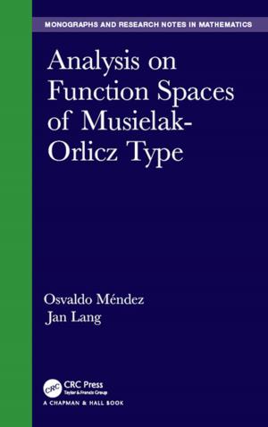 Cover of the book Analysis on Function Spaces of Musielak-Orlicz Type by N.S. Trahair, M.A. Bradford, David Nethercot, Leroy Gardner