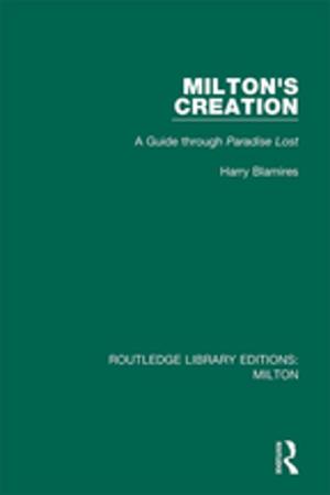 Cover of the book Milton's Creation by Allan J. Kimmel