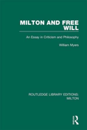 Book cover of Milton and Free Will