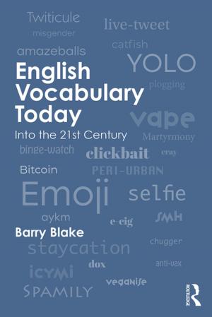 Cover of the book English Vocabulary Today by Charlotte Burck, Gwyn Daniel