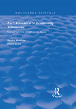 Cover of the book Zero Tolerance or Community Tolerance? by David Aers, Jonathan Cook, David Punter