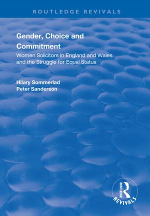 Cover of the book Gender, Choice and Commitment by Dianna Anderson, Merrill Anderson