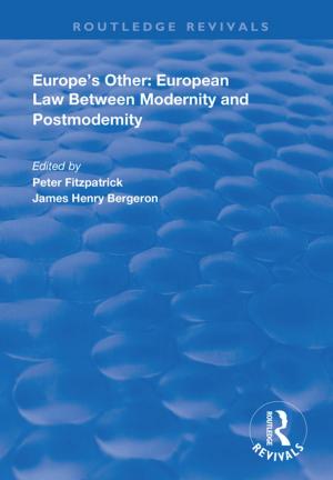 Cover of the book Europe's Other by Thomas F King