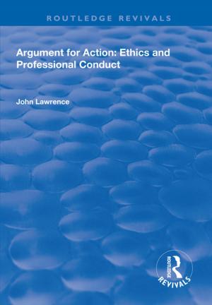 Cover of the book Argument for Action: Ethics and Professional Conduct by Gisele Bousquet
