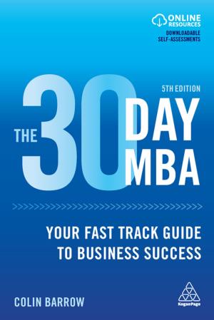 Cover of the book The 30 Day MBA by Simon Pont