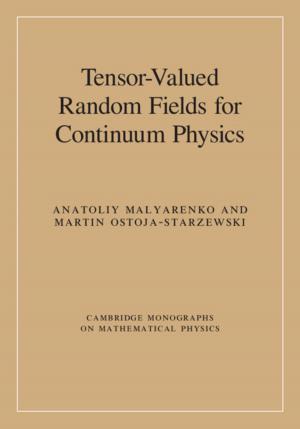 Cover of Tensor-Valued Random Fields for Continuum Physics
