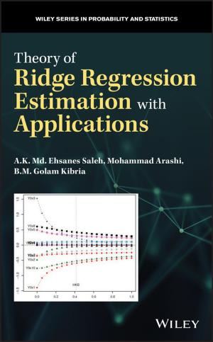 Cover of the book Theory of Ridge Regression Estimation with Applications by Daniel J. Duffy