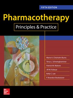 Cover of the book Pharmacotherapy Principles and Practice, Fifth Edition by Erin Furr Stimming, Ericka Simpson, Eugene C. Toy, Pedro Mancias