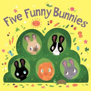 Cover of the book Five Funny Bunnies by David Litchfield