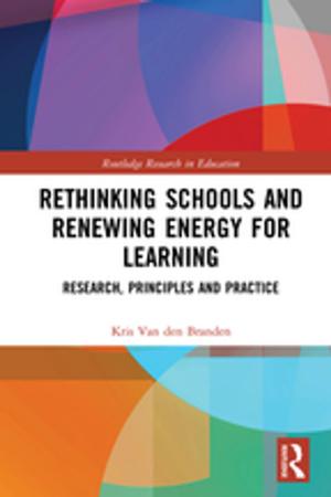 Cover of the book Rethinking Schools and Renewing Energy for Learning by Sherry Simon