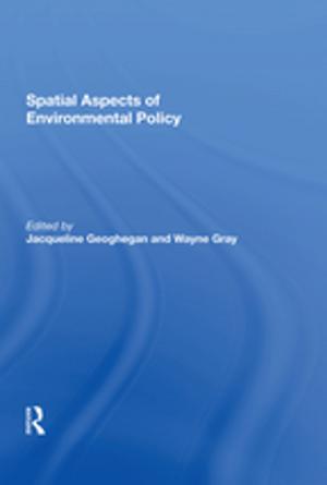 Cover of the book Spatial Aspects of Environmental Policy by Gottfried Feder