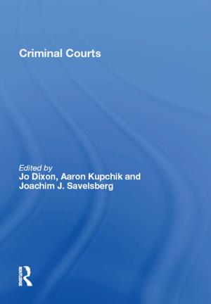 Cover of the book Criminal Courts by Mark Coeckelbergh