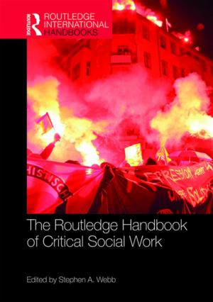 Cover of the book The Routledge Handbook of Critical Social Work by Paul Cloke