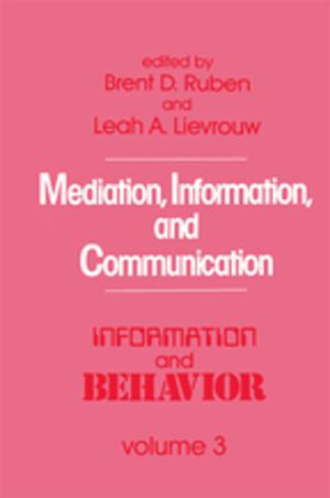 Cover of the book Mediation, Information, and Communication by Cortney Hughes Rinker