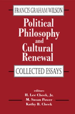 Book cover of Political Philosophy and Cultural Renewal