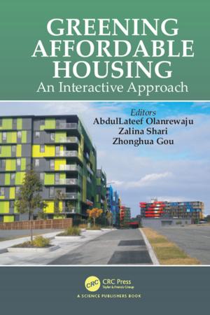 Cover of the book Greening Affordable Housing by F.G.H. Blyth, Michael de Freitas