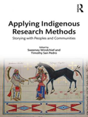 Cover of the book Applying Indigenous Research Methods by Eva Tutchell, John Edmonds