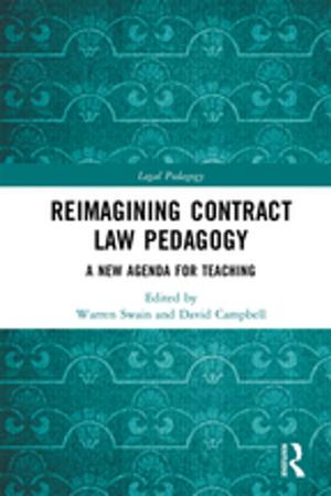 Cover of the book Reimagining Contract Law Pedagogy by 